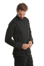 Dry Chef Jacket Black Long Sleeves