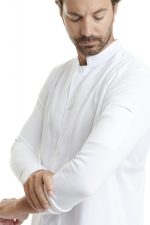Μπλούζα Chef Pope White Long Sleeves