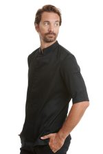Μπλούζα Chef Pope Black Short Sleeves