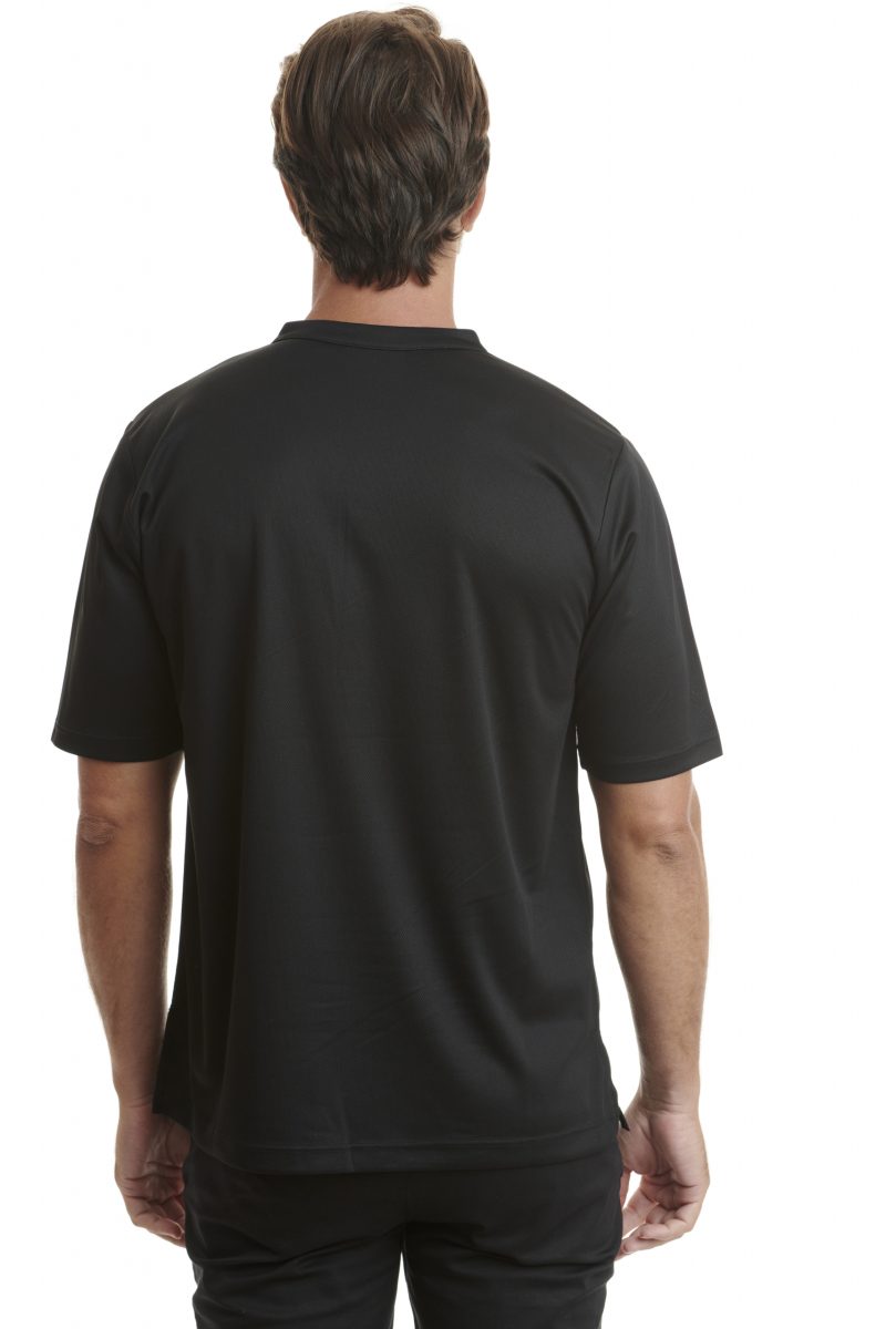 Button T-Shirt Black