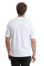 Button T-Shirt White
