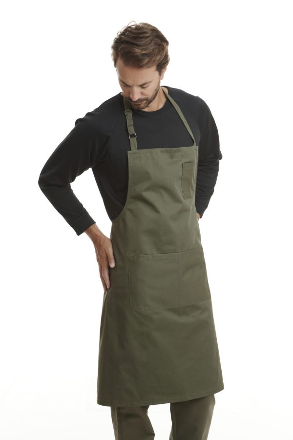 Wide Apron Khaki