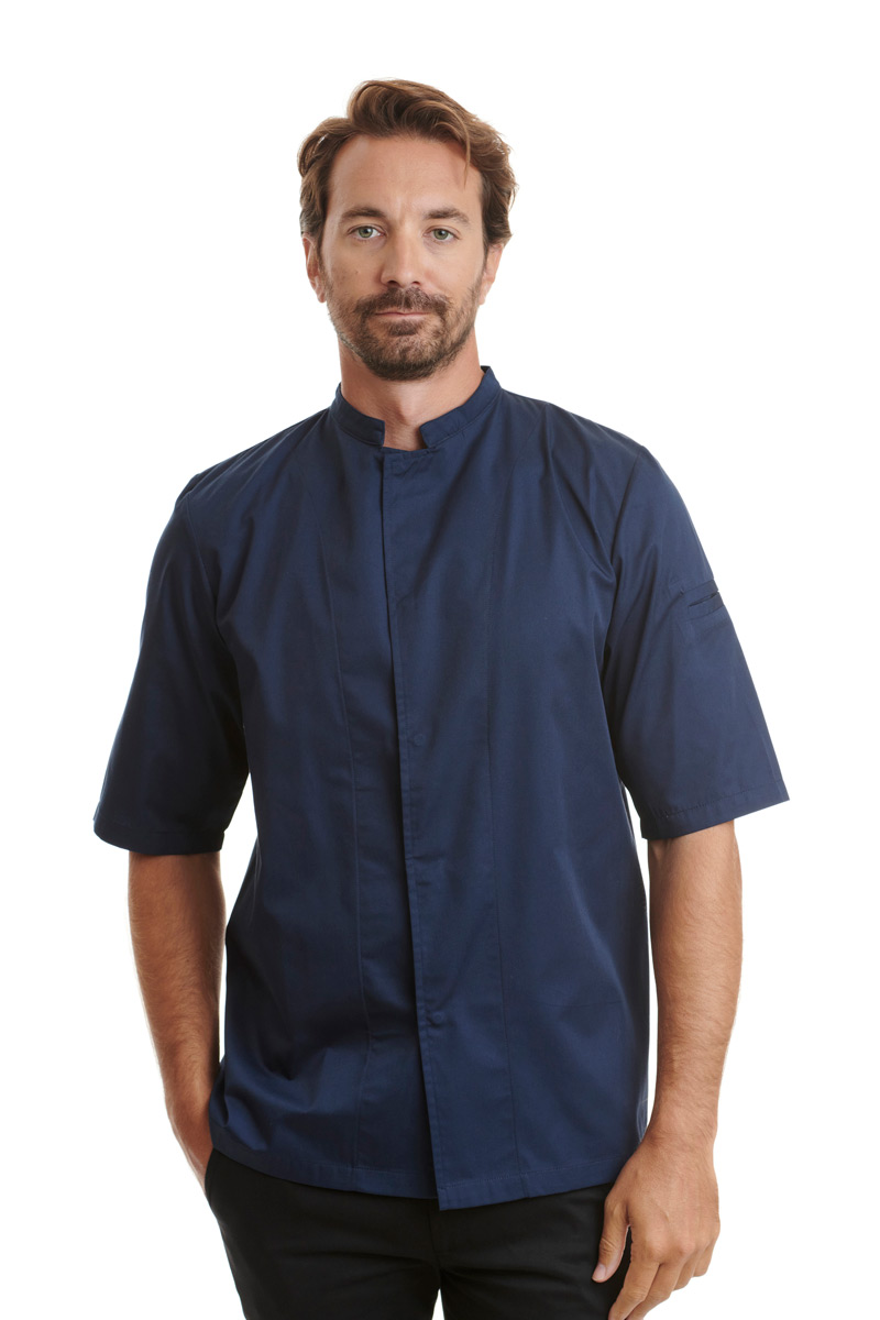 Chef Mao Jacket with Short Sleeves
