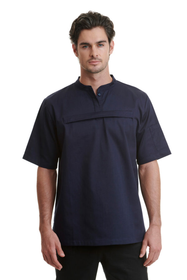 Mandarin Collar Cooking Shirt Mandarin Collar Cooking Shirt