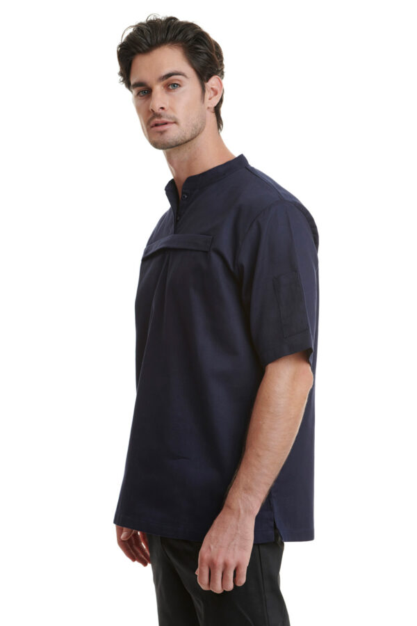 Mandarin Collar Cooking Shirt