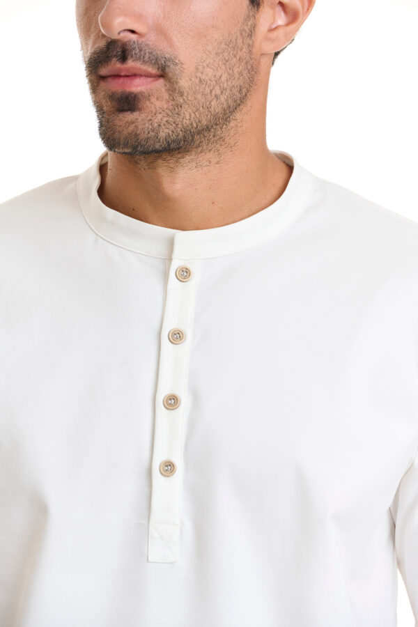 Soft Cooling Buttoned Top