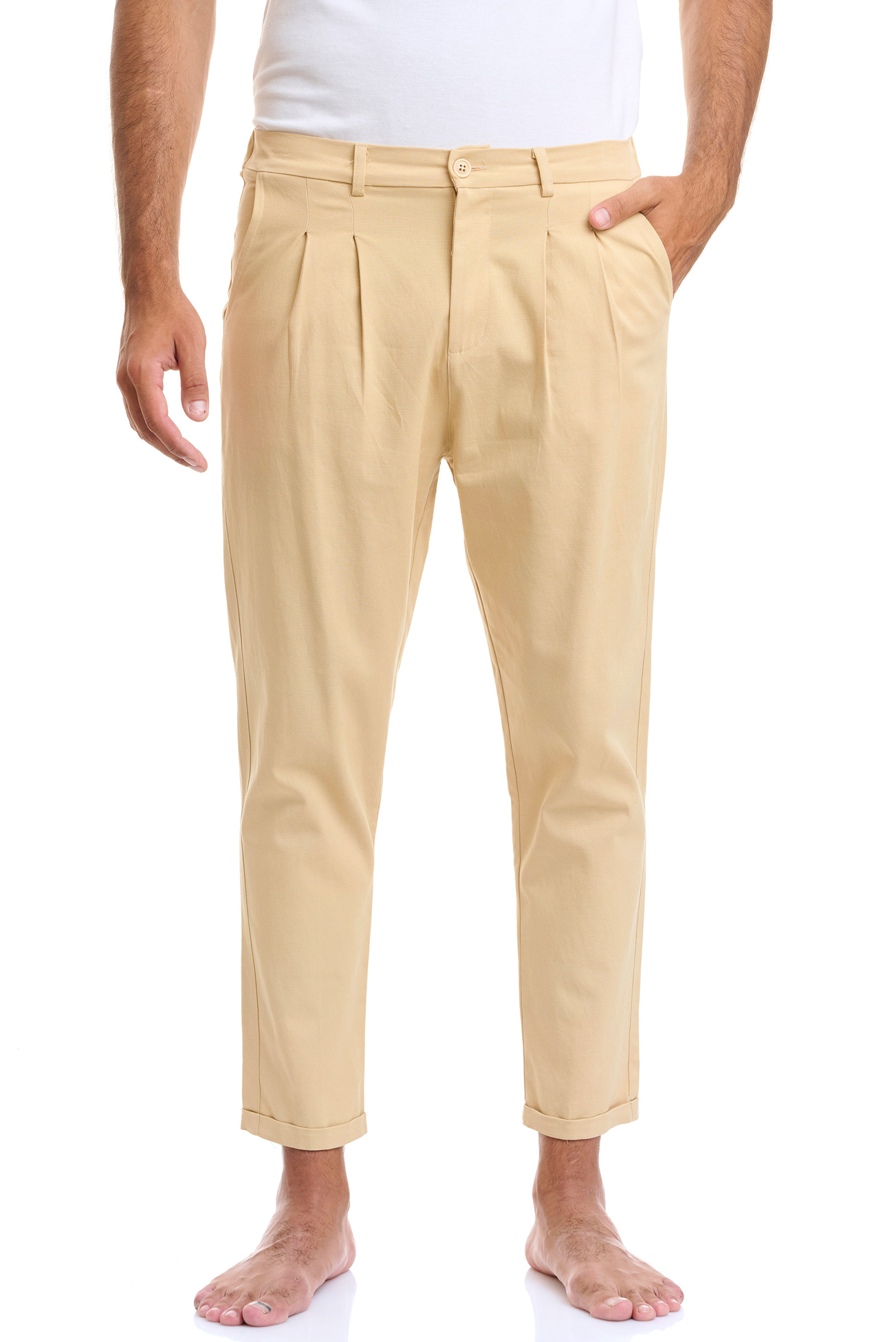 Unisex Trousers with Pleats Unisex Trousers with Pleats