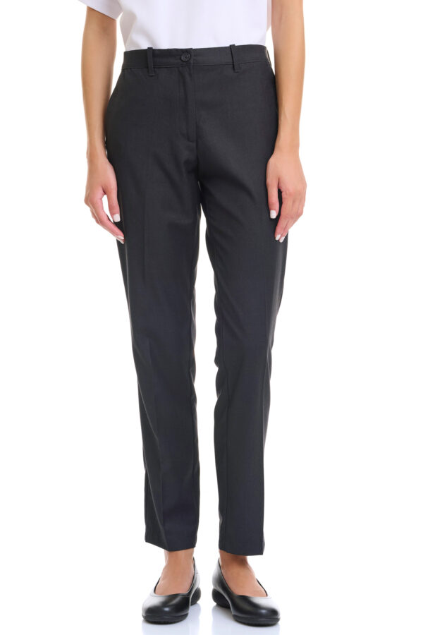Women’s Twill Trousers with Elastic Waist