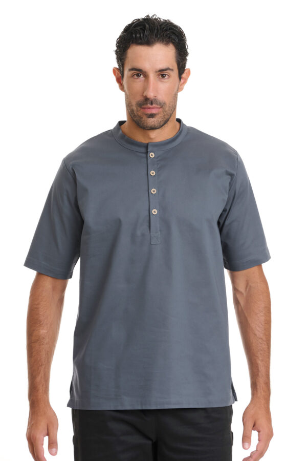 Soft Cooling Buttoned Top