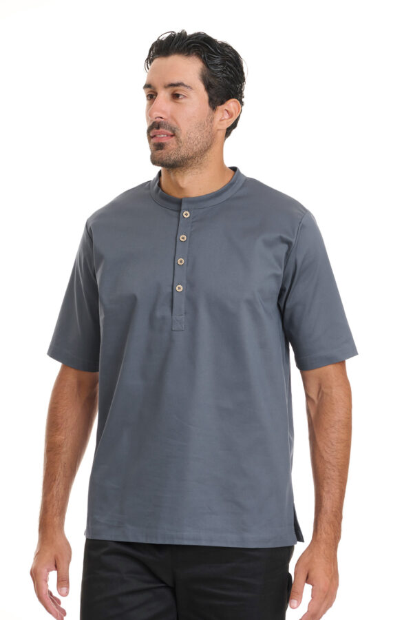 Soft Cooling Buttoned Top