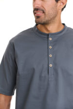 Μαλακή Μπλούζα με Κουμπιά