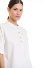 Soft Cooling Buttoned Top