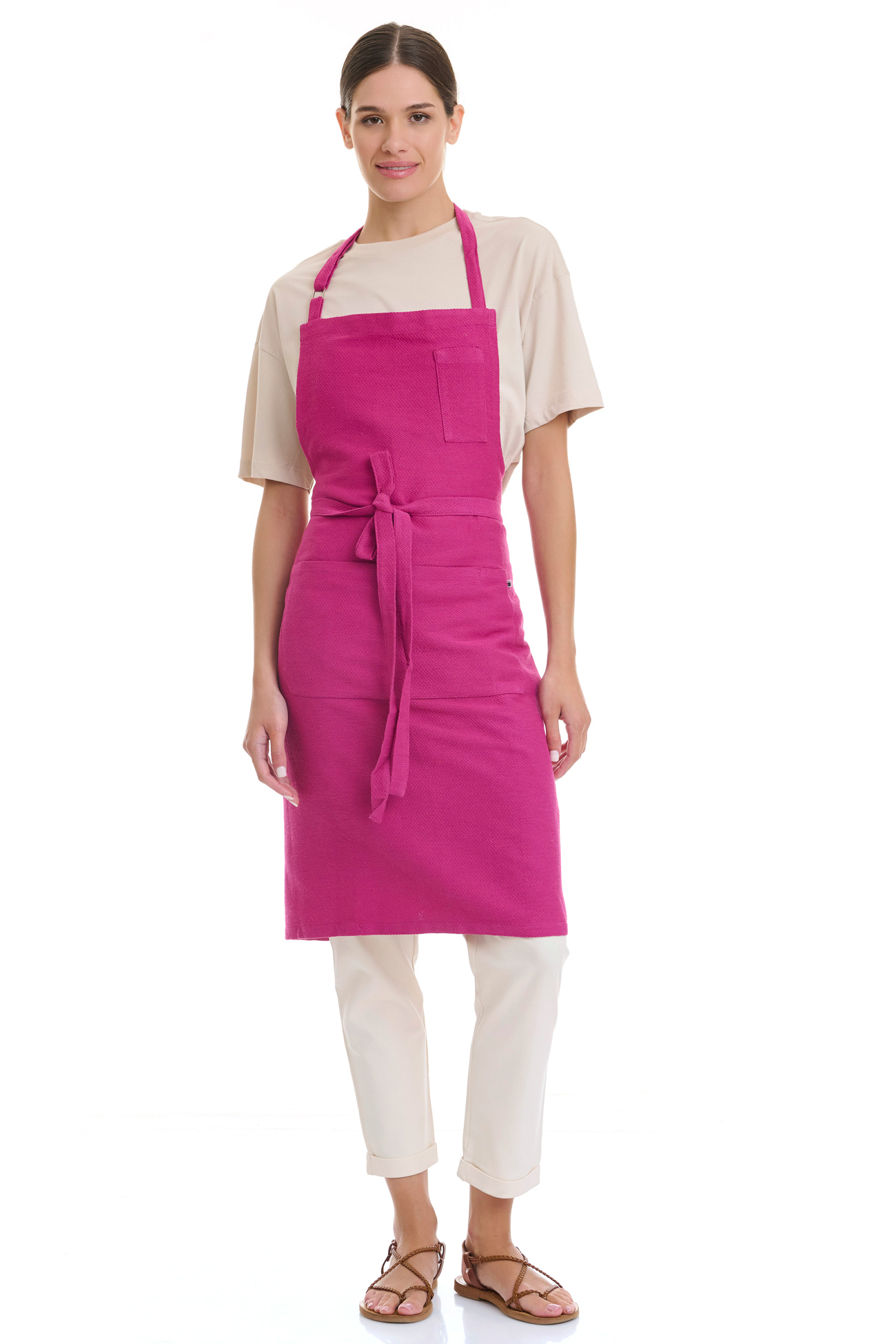 Full-length Cotton Apron Full-length Cotton Apron