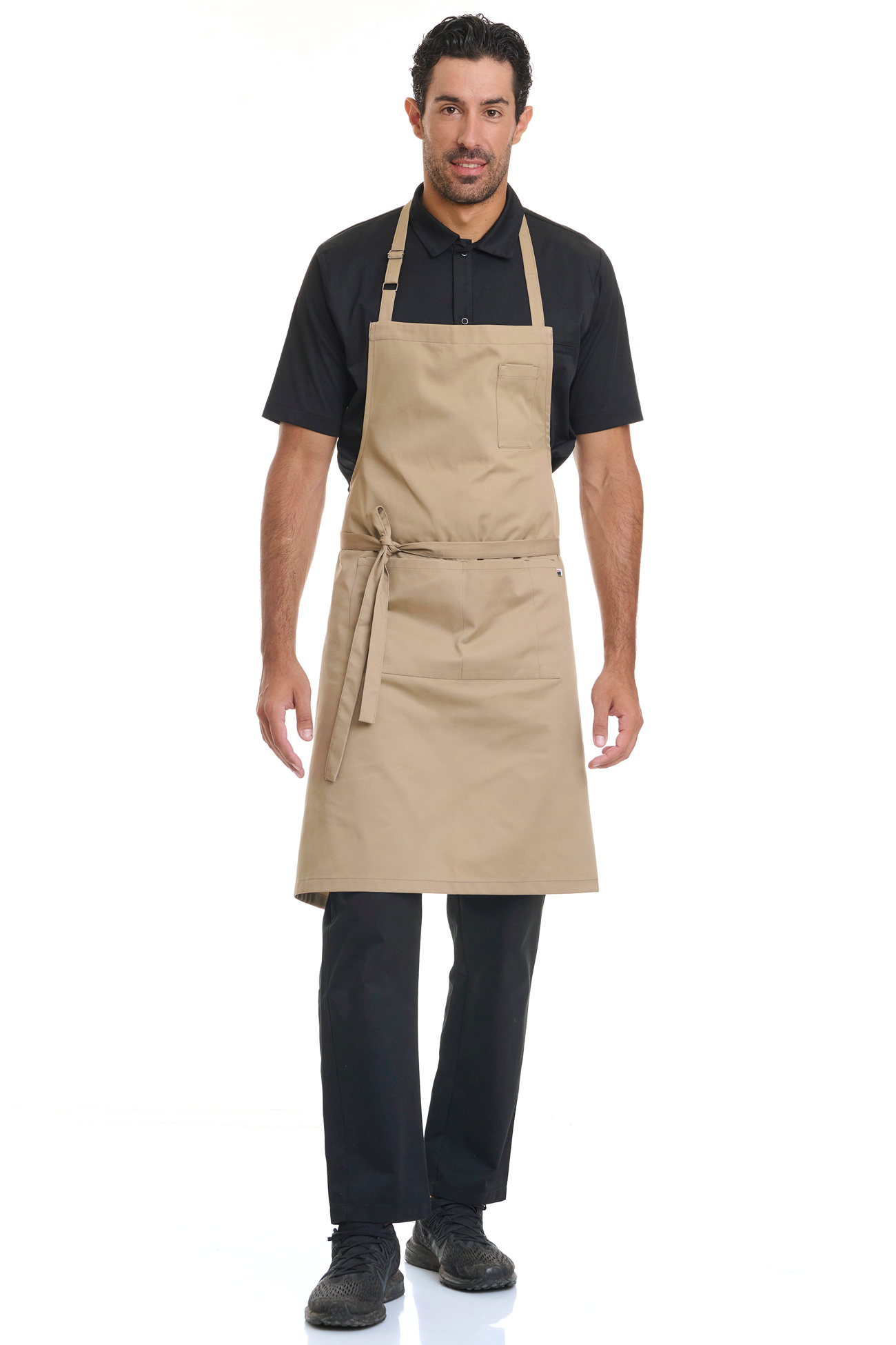 Wide Apron Beige Wide Apron Beige