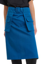 Waist Apron Skirt with Pockets & Belt